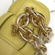 Bottega Veneta Gold Chain Cassette Seagrass  44048 26cm - 2