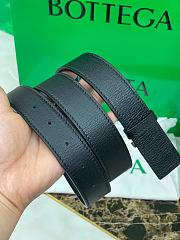 Bottega Veneta Mini Trapezoidal Waist Bag Black 631117  - 6