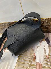 Bottega Veneta Mini Trapezoidal Waist Bag Black 631117  - 4