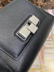 Bottega Veneta Mini Trapezoidal Waist Bag Black 631117  - 2