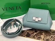 Bottega Veneta Mini Trapezoidal Waist Bag Spearmint 631117  - 1