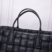 Bottega Veneta Tote Bag Maxi Intreccio Lambskin Black 50cm - 6