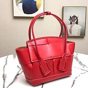 Bottega Veneta ARCO 48 Handbag Premium Calfskin Red 575941 - 6