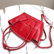 Bottega Veneta ARCO 48 Handbag Premium Calfskin Red 575941 - 4