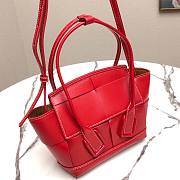 Bottega Veneta ARCO 48 Handbag Premium Calfskin Red 575941 - 2