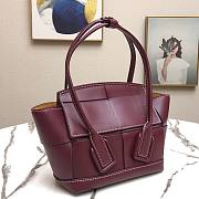 Bottega Veneta ARCO 48 Handbag Premium Calfskin Grape 575941  - 2