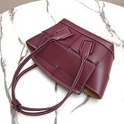 Bottega Veneta ARCO 48 Handbag Premium Calfskin Grape 575941  - 3