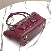 Bottega Veneta ARCO 48 Handbag Premium Calfskin Grape 575941  - 4