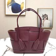 Bottega Veneta ARCO 48 Handbag Premium Calfskin Grape 575941  - 5