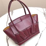 Bottega Veneta ARCO 48 Handbag Premium Calfskin Grape 575941  - 6