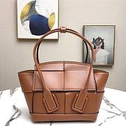 Bottega Veneta ARCO 48 Handbag Premium Calfskin Caramel 575941  - 1