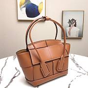 Bottega Veneta ARCO 48 Handbag Premium Calfskin Caramel 575941  - 4