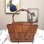 Bottega Veneta ARCO 48 Handbag Premium Calfskin Caramel 575941  - 5