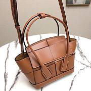 Bottega Veneta ARCO 48 Handbag Premium Calfskin Caramel 575941  - 6