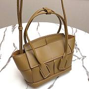 Bottega Veneta ARCO 48 Handbag Premium Calfskin Taupe 575941 - 2