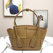 Bottega Veneta ARCO 48 Handbag Premium Calfskin Taupe 575941 - 5