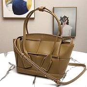 Bottega Veneta ARCO 48 Handbag Premium Calfskin Taupe 575941 - 6