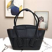 Bottega Veneta ARCO 48 Handbag Premium Calfskin Black 575941  - 1