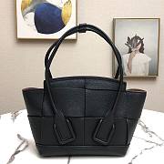 Bottega Veneta ARCO 48 Handbag Premium Calfskin Black 575941  - 2