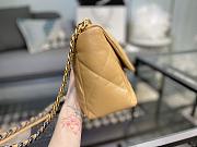 Chanel 19 Handbag Soft Goatskin Large Brown AS1160 30cm - 2