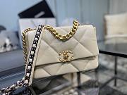 Chanel 19 Handbag Soft Goatskin Large Apricot AS1160 30cm - 4