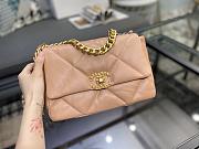 Chanel 19 Handbag Soft Goatskin Medium Coral AS1160 26cm - 6