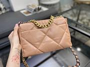 Chanel 19 Handbag Soft Goatskin Medium Coral AS1160 26cm - 5