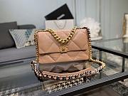 Chanel 19 Handbag Soft Goatskin Large Coral AS1160 30cm - 1