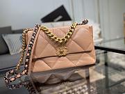 Chanel 19 Handbag Soft Goatskin Large Coral AS1160 30cm - 5
