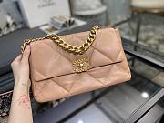 Chanel 19 Handbag Soft Goatskin Large Coral AS1160 30cm - 4