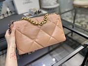 Chanel 19 Handbag Soft Goatskin Large Coral AS1160 30cm - 2