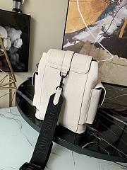 Louis Vuitton Christopher XS Crossbody Black/White/Navy Blue 19cm - 6