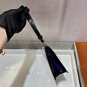 PRADA Saffiano leather mini bag Black 1BC155 20cm - 6