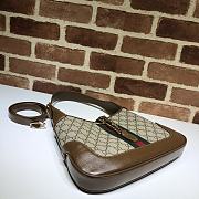 Gucci Jackie 1961 small shoulder bag GG Supreme Canvas 636706 39cm - 2
