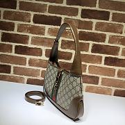 Gucci Jackie 1961 small shoulder bag GG Supreme Canvas 636706 39cm - 3