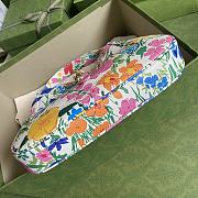 Gucci Jackie 1961 small shoulder bag complex flower patterns 636709 28cm - 6