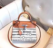 Hermès Birkin De Camp Dechainee Toile Chain Bag 35cm - 1