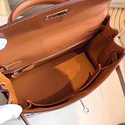 Hermès Birkin De Camp Dechainee Toile Chain Bag 35cm - 5