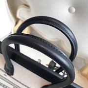Hermès Birkin De Camp Dechainee Toile Chain Bag Black 35cm - 5
