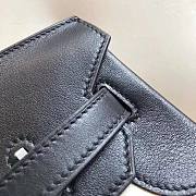 Hermès Birkin De Camp Dechainee Toile Chain Bag Black 35cm - 4