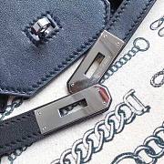 Hermès Birkin De Camp Dechainee Toile Chain Bag Black 35cm - 3