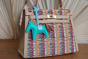 Hermès Kelly Sheepskin Vibrato Leather 25m - 5