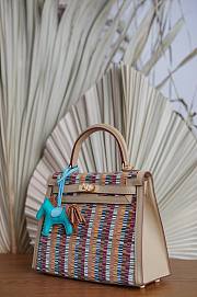 Hermès Kelly Sheepskin Vibrato Leather 25m - 4