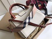 Burberry Small B Tote Bag White 7971 23cm - 3