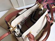 Burberry Small B Tote Bag White 7971 23cm - 5