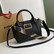 Burberry Small B Tote Bag Black 7971 23cm - 1