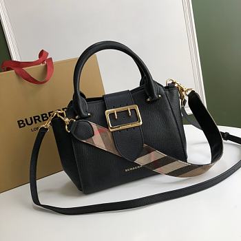 Burberry Small B Tote Bag Black 7971 23cm