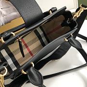 Burberry Small B Tote Bag Black 7971 23cm - 4