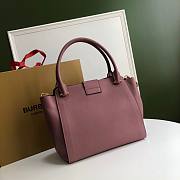 Burberry Medium B Tote Bag Pink 0221 30cm - 3