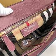 Burberry Medium B Tote Bag Pink 0221 30cm - 5